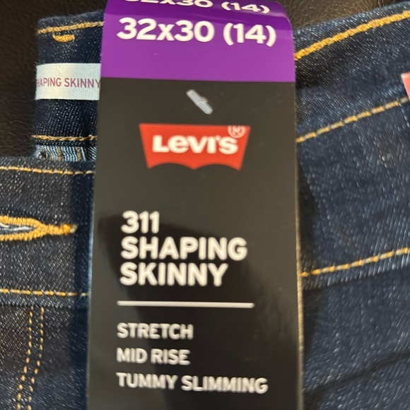 Levi's Ladies' 311 Shaping Skinny Jean Size 32x30 14 Blue - Picture 10 of 11